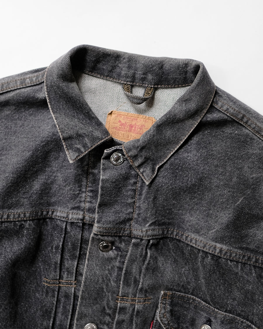 Euro Levi's 1st type Jacket BLACK – Barr vintage select store