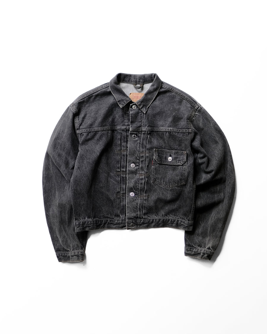 Euro Levi's 1st type Jacket BLACK – Barr vintage select store
