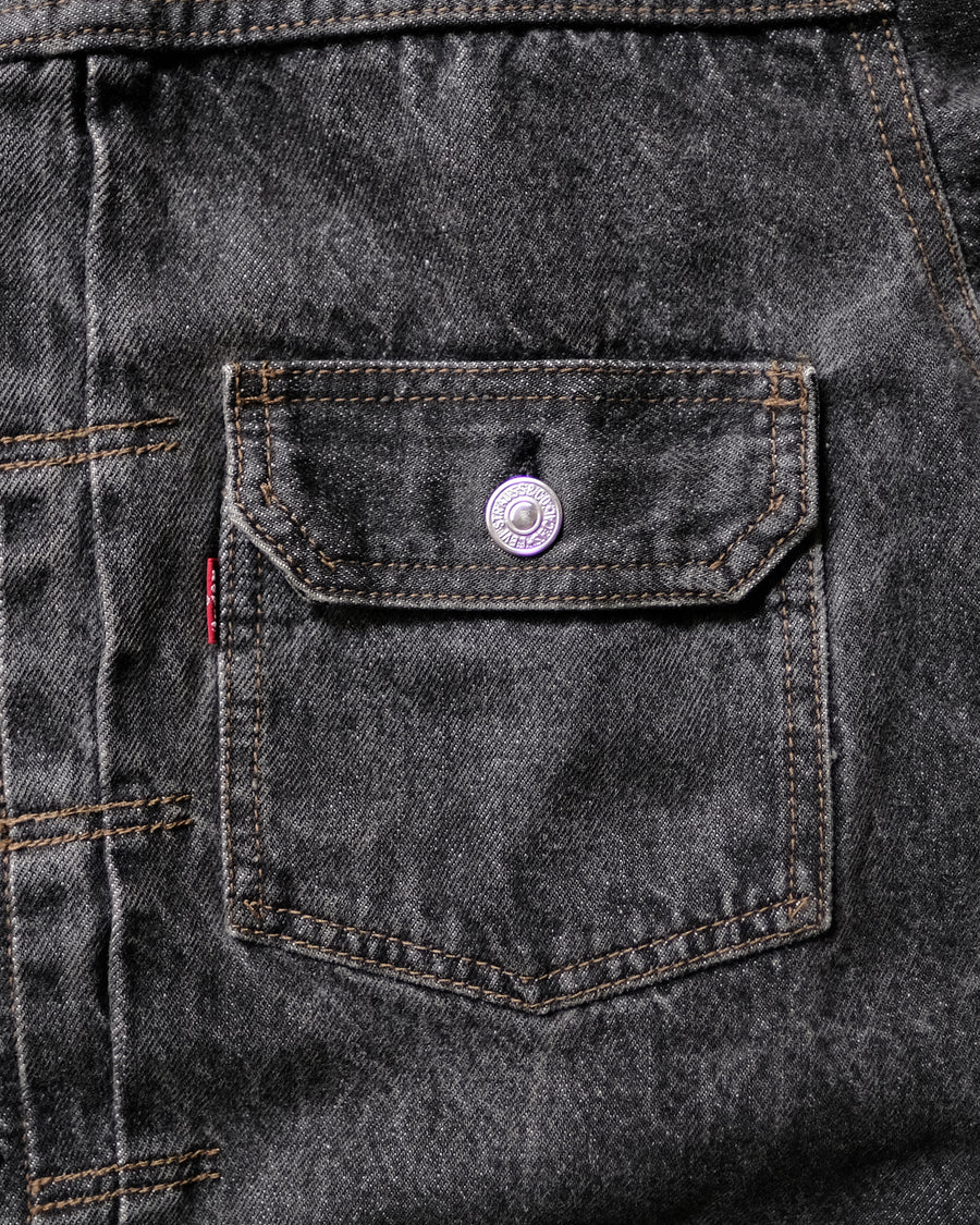 Euro Levi's 1st type Jacket BLACK – Barr vintage select store