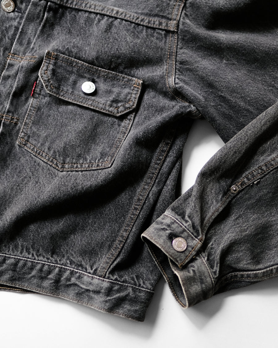 80s' Levi's Euro 1st vintage ユーロリーバイス Euro Levi's 1st type Jacket BLACK – Barr vintage select store