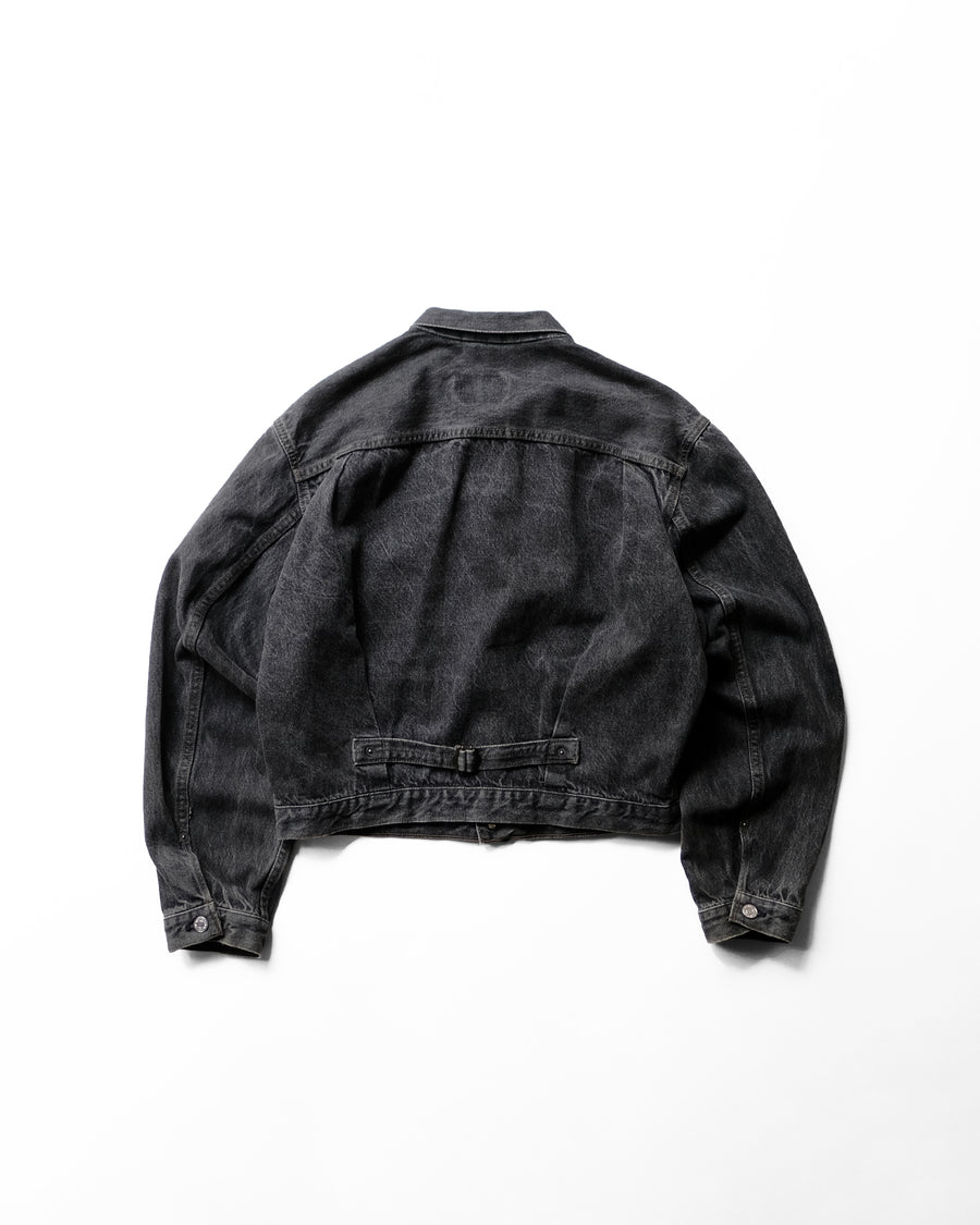 Euro Levi's 1st type Jacket BLACK – Barr vintage select store